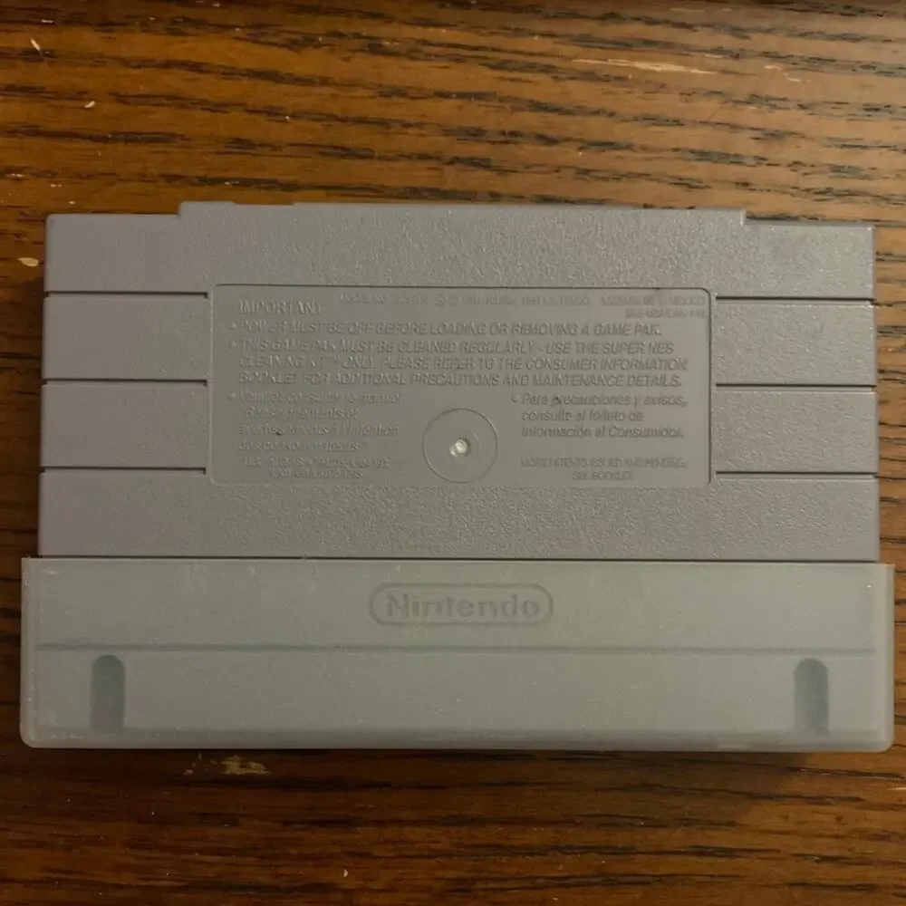 Super Godzilla -  Game Cartridge Only - SUPER NINTENDO SNES 1994 used good